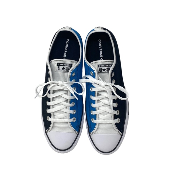 Converse Ctas Low Skate Shoes Men Sneaker Black Blue Canvas Custom 168958C-WBBW - Picture 7 of 10